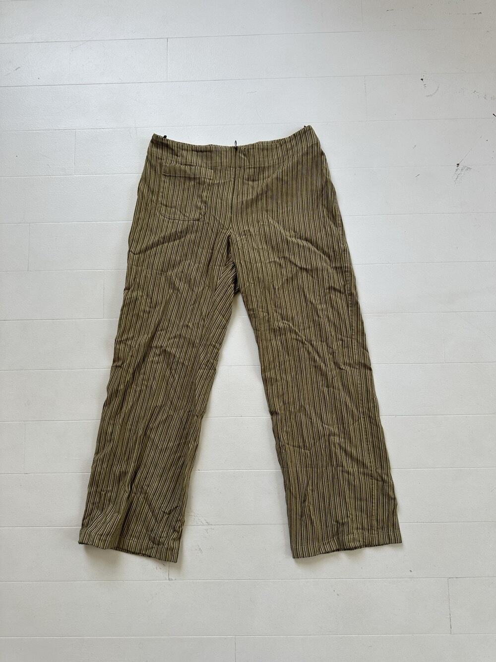 Vintage Piazza Sempione Low Rise Striped Pants Size 28
